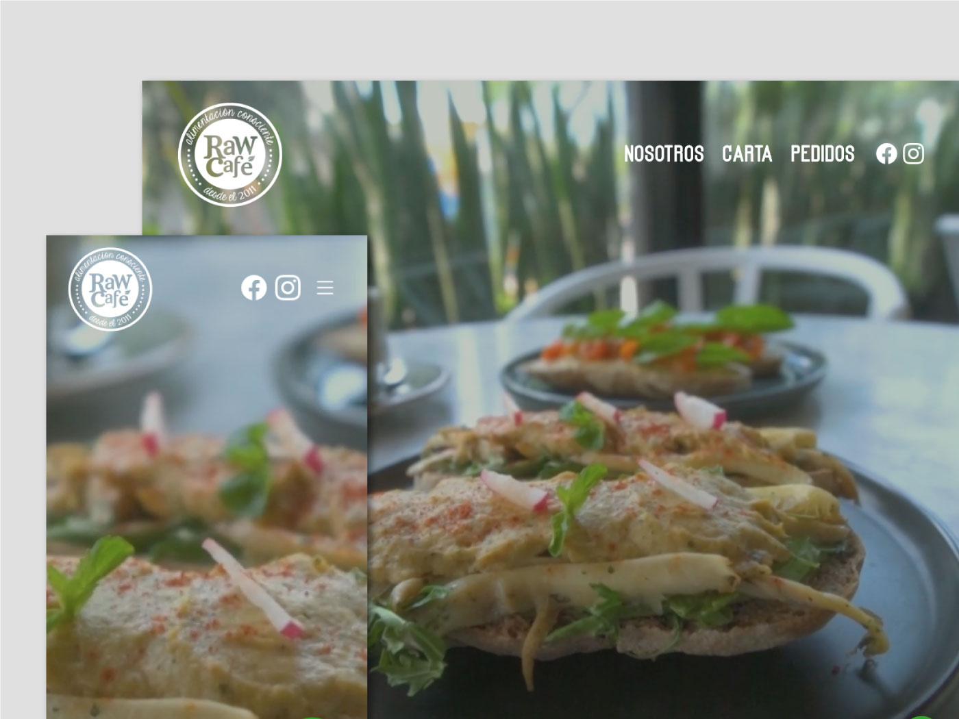Raw Café Web