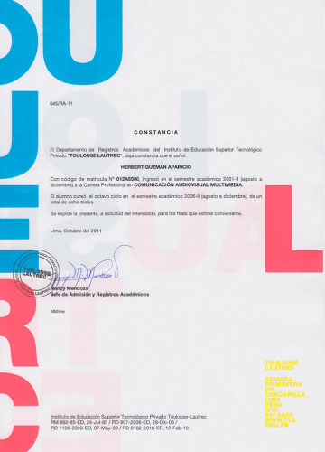 Carrera: Comunicación Audiovisual Multimedia